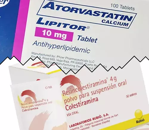 Lipitor contra Colestiramina